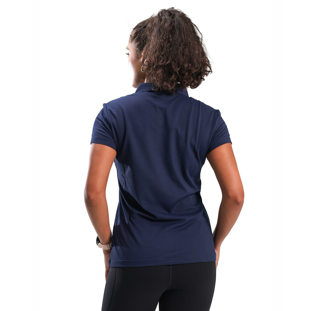 DS Women Active Polo Shirt - Navy - Polo Shirt - Dawson Sports
