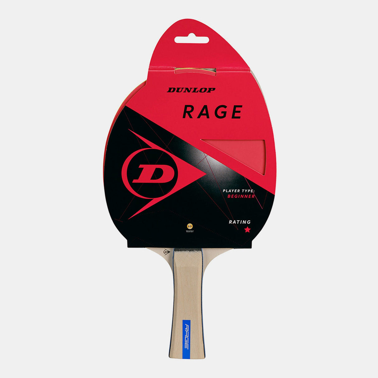 Dunlop Rage Table Tennis Racket - Table Tennis Racket & Sets - Dawson Sports