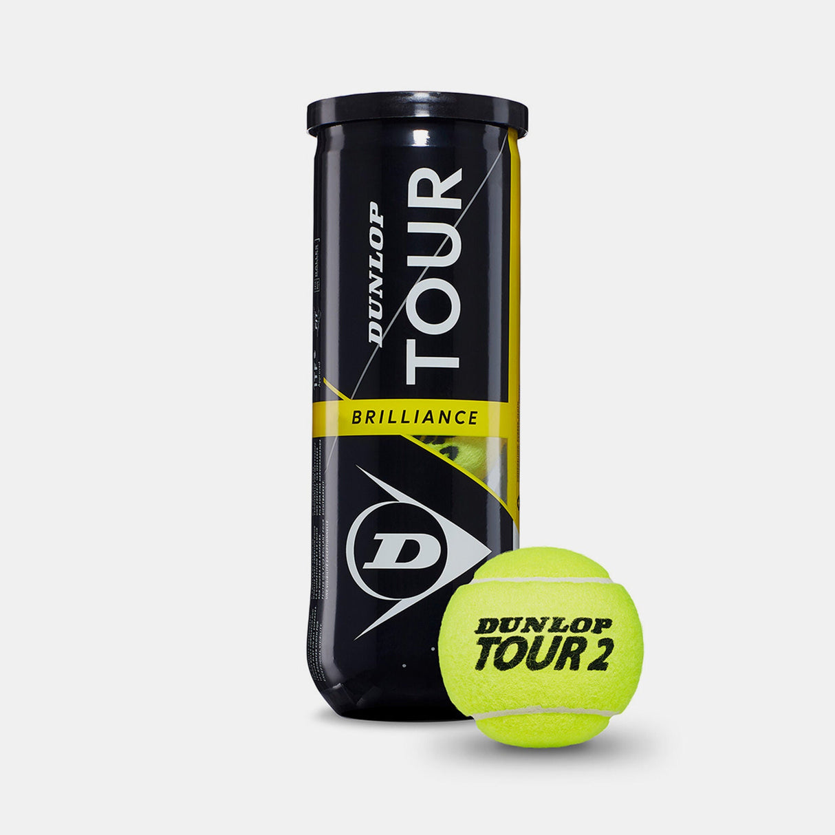 Dunlop Tour Tennis Balls - Brilliance - Tennis Balls - Dawson Sports