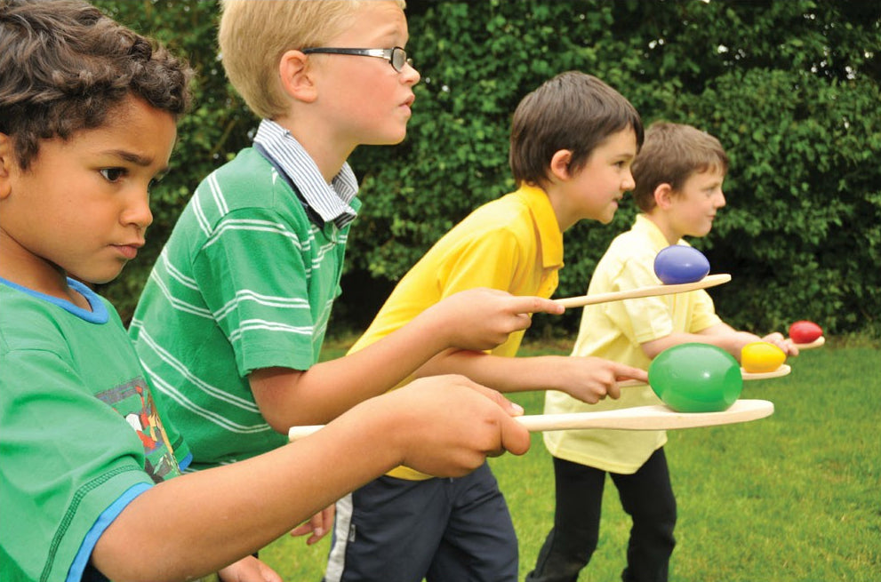 Egg & Spoon Set - Set of 6