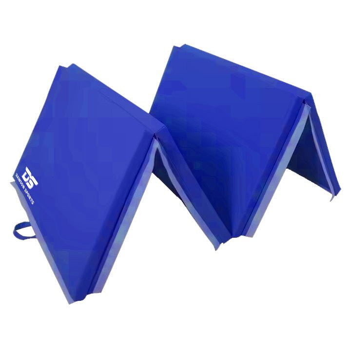 Folding Gymnastic Mat - Blue - Gymnastics Mat - Dawson Sports
