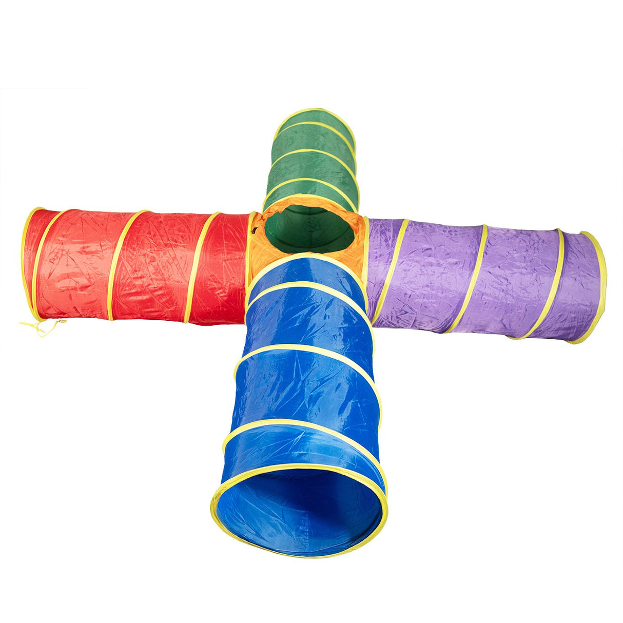 Four Way Tunnel - Multicolor - Educational Play - Dawson Sports