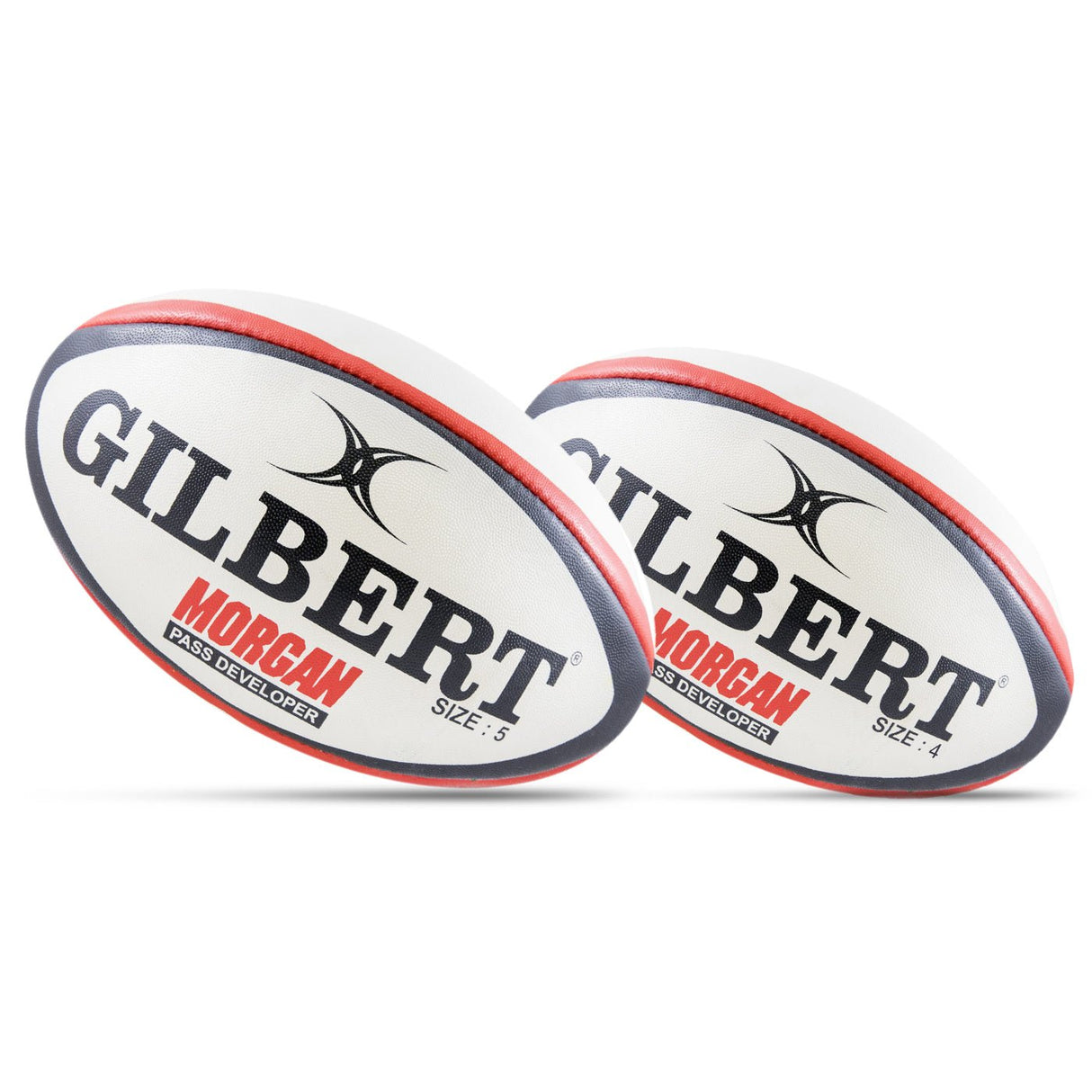 Gilbert Morgan Pass Developer - Rugby Balls - Dawson Sports