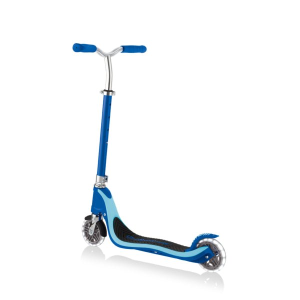 GLOBBER FLOW 125 LIGHTS - NAVY BLUE - Riding Scooters - Dawson Sports