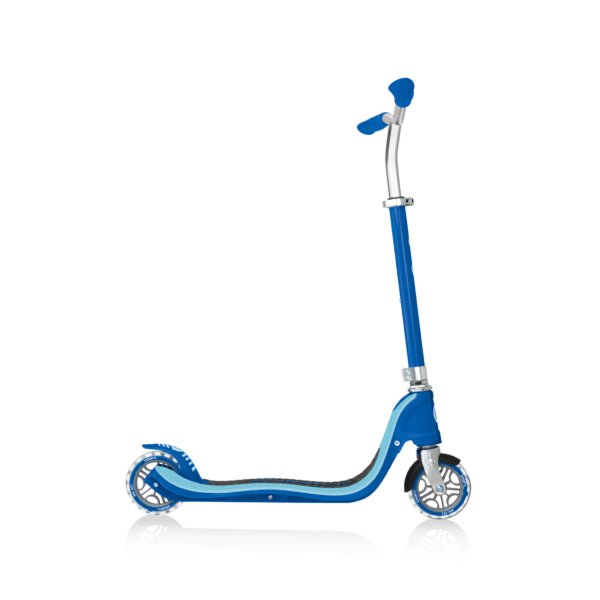 GLOBBER FLOW 125 LIGHTS - NAVY BLUE - Riding Scooters - Dawson Sports