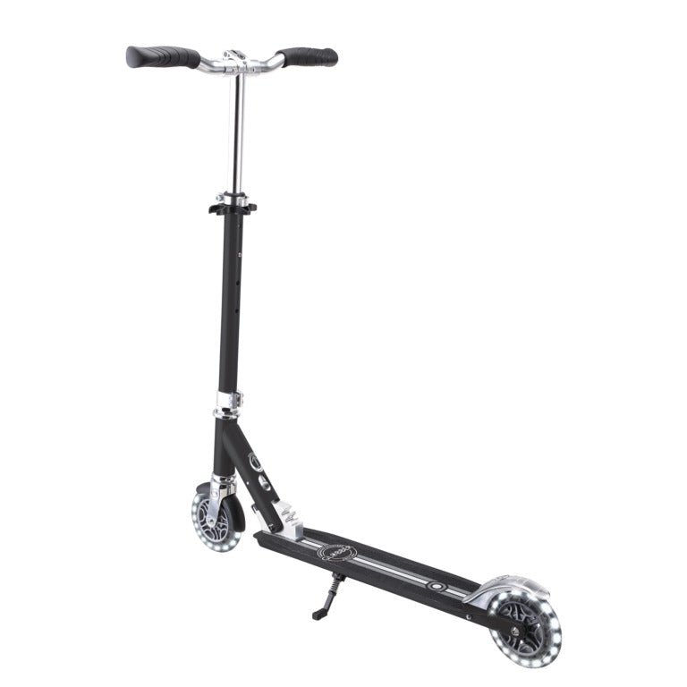 GLOBBER FLOW ELEMENT LIGHTS SCOOTER - BLACK - Riding Scooters - Dawson Sports
