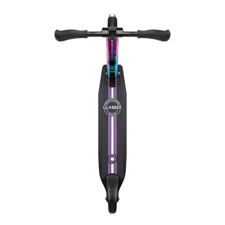 GLOBBER FLOW ELEMENT LIGHTS SCOOTER - NEO CHROME - Riding Scooters - Dawson Sports