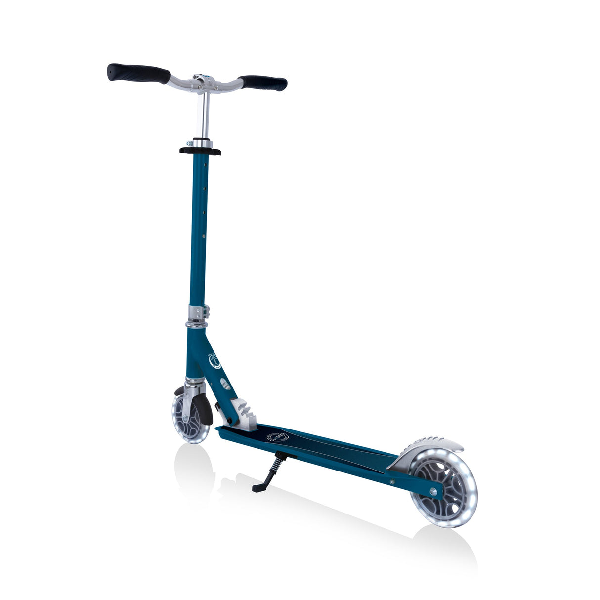 GLOBBER FLOW ELEMENT LIGHTS SCOOTER - PETROL BLUE - Riding Scooters - Dawson Sports