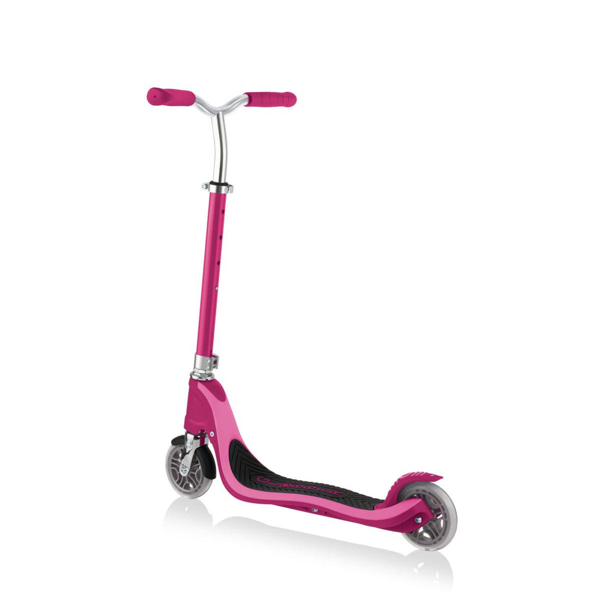 GLOBBER FLOW FOLDABLE 125 SCOOTER - DEEP PINK - Riding Scooters - Dawson Sports