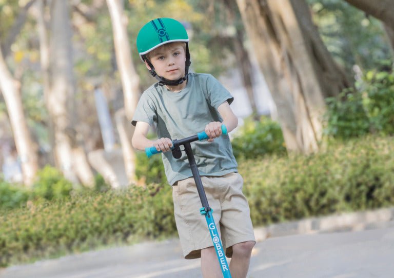GLOBBER ULTIMUM HELMET S/M (51 - 55CM) - EMERALD GREEN - Protective Helmet - Dawson Sports