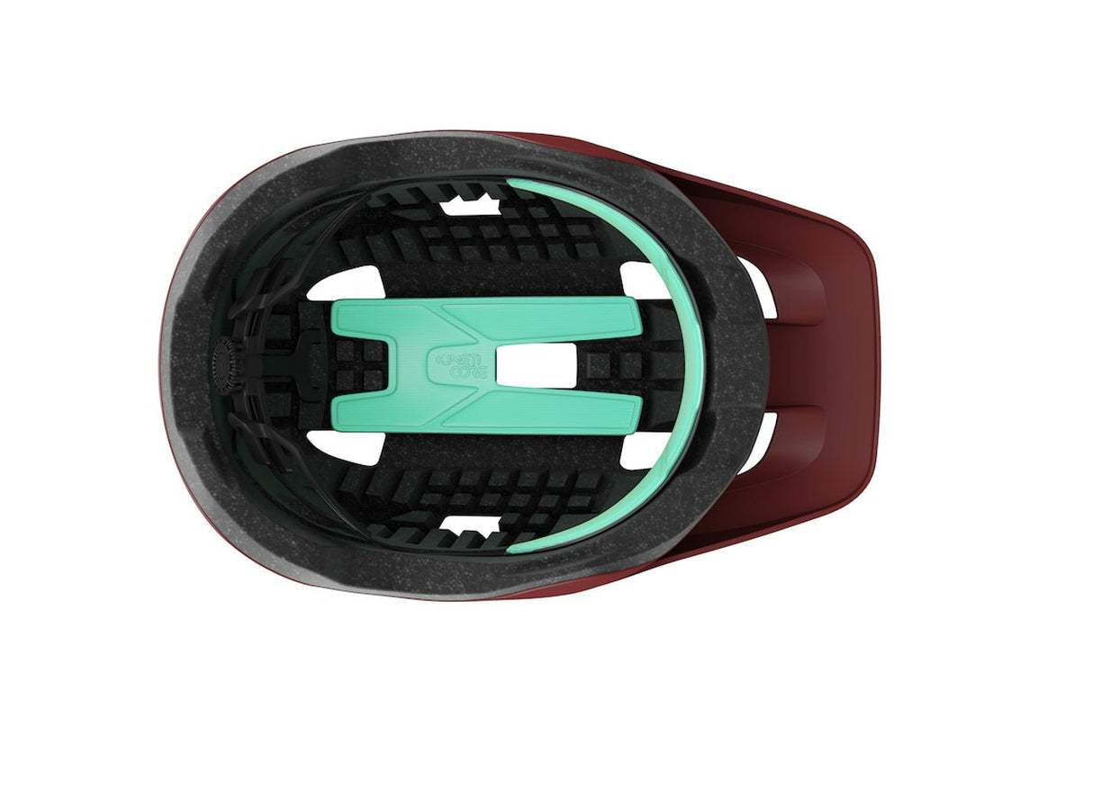 Lazer Helmet Lupo KinetiCore - Matte Maroon Uni - Bicycle Helmets - Dawson Sports