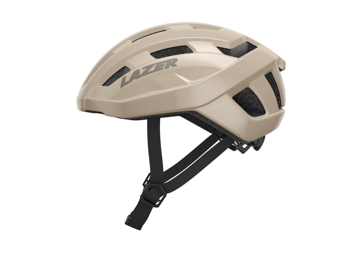 Lazer Helmet Tempo KinetiCore - Latte - Bicycle Helmets - Dawson Sports
