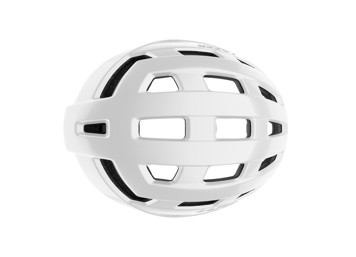 Lazer Helmet Tempo KinetiCore - White Uni - Bicycle Helmets - Dawson Sports