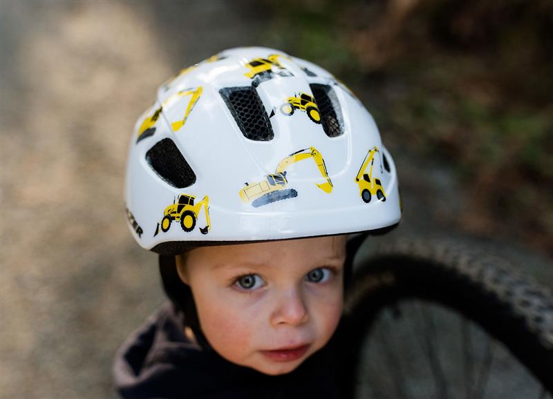 Lazer P’nut KinetiCore 2.0 Kids Helmet – Diggers - Bicycle Helmets - Dawson Sports