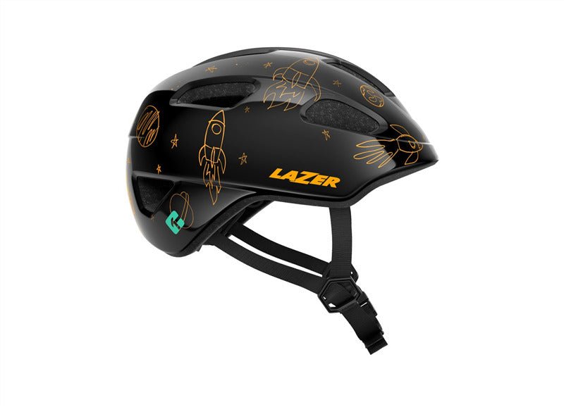 Lazer P’nut KinetiCore 2.0 Kids Helmet – Flying Rocket - Bicycle Helmets - Dawson Sports