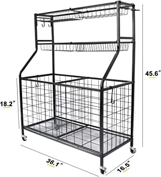 Multipurpose Sports Rack with Wheels - Storage - Dawson Sports