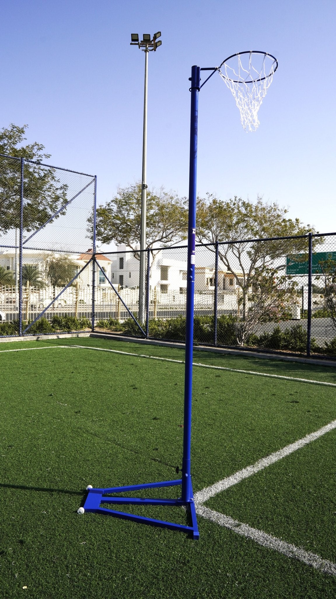 Netball Post - Freestanding - Ring & Nets - Dawson Sports