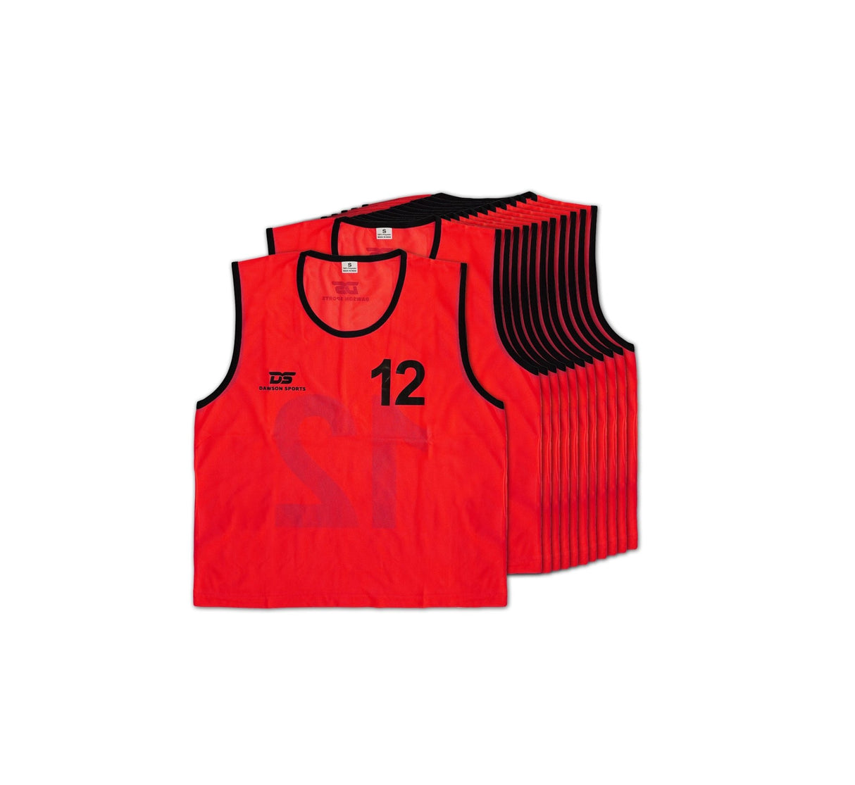 Numbered Mesh Training Bibs (Set of 12) - Training Bibs - Dawson Sports