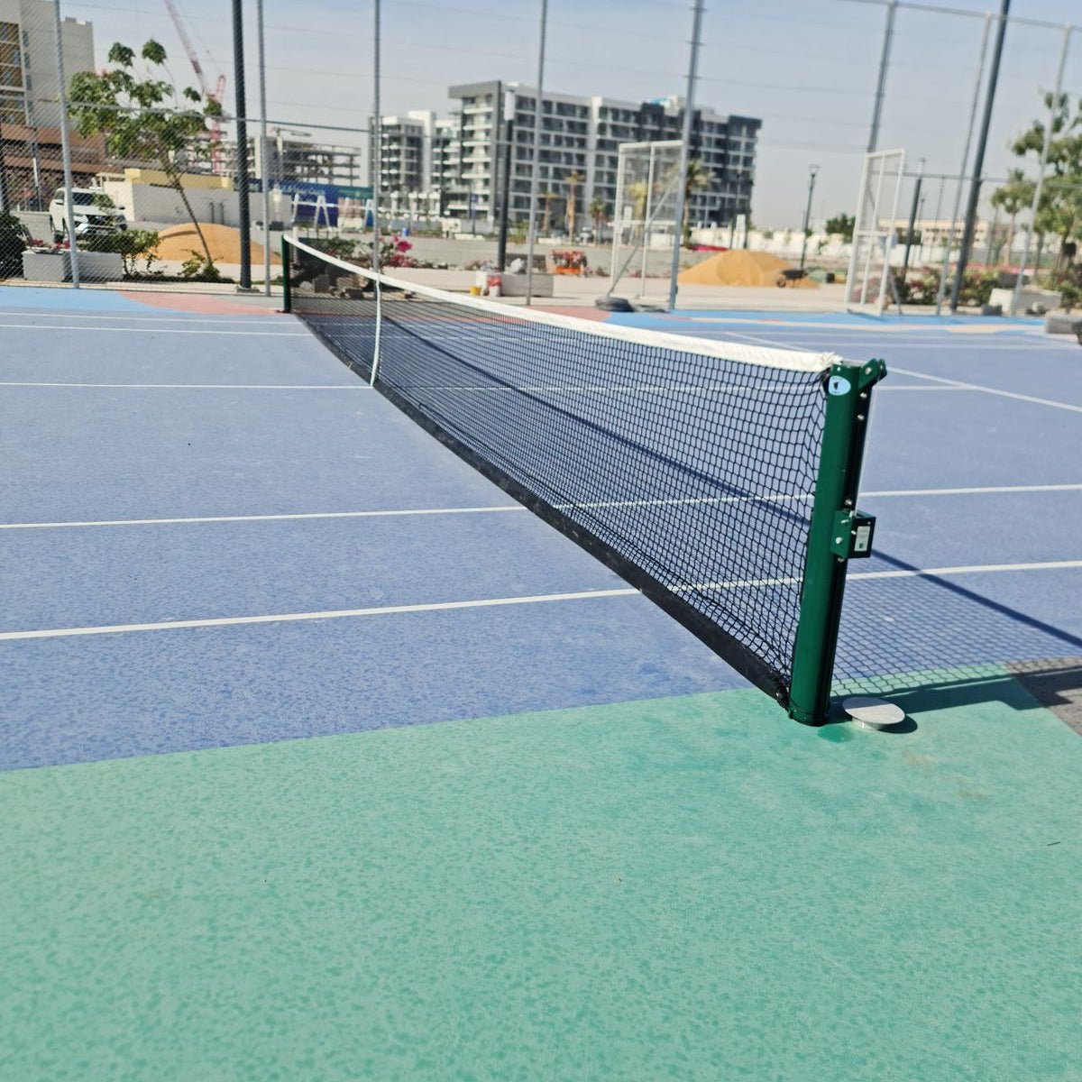 Pickleball Post & Net - Slotted Type - Post & Nets - Dawson Sports