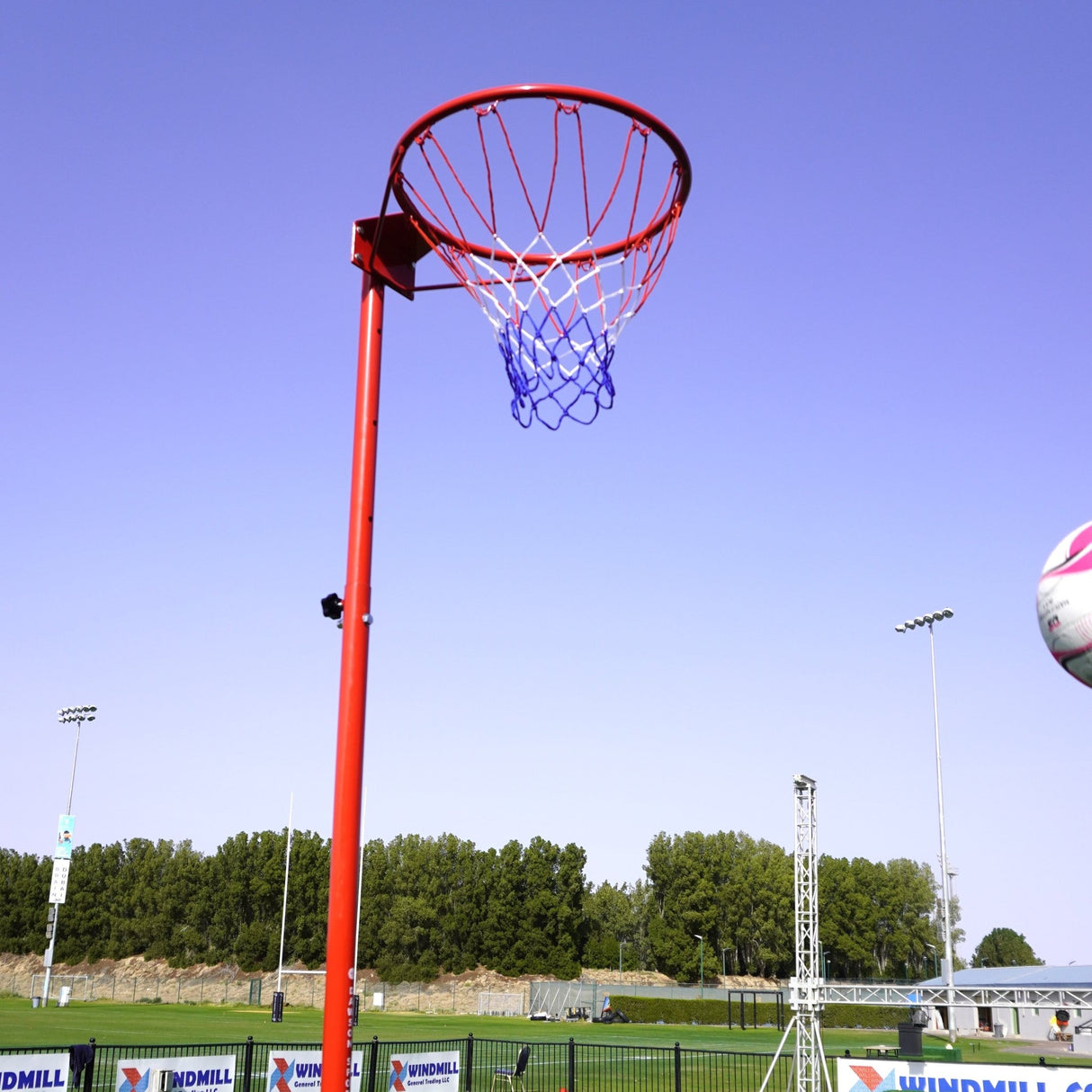 Portable Netball Post - Ring & Nets - Dawson Sports