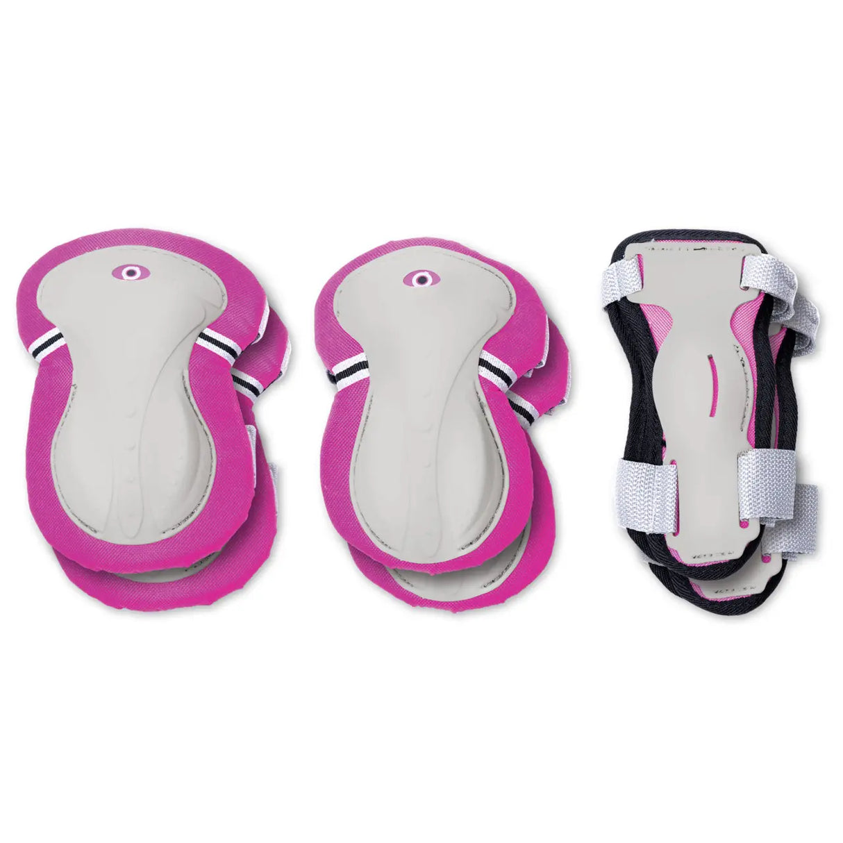GLOBBER KIDS SCOOTER PROTECTIVE GEAR (ELBOWS, KNEES & WRISTS) XS - PINK