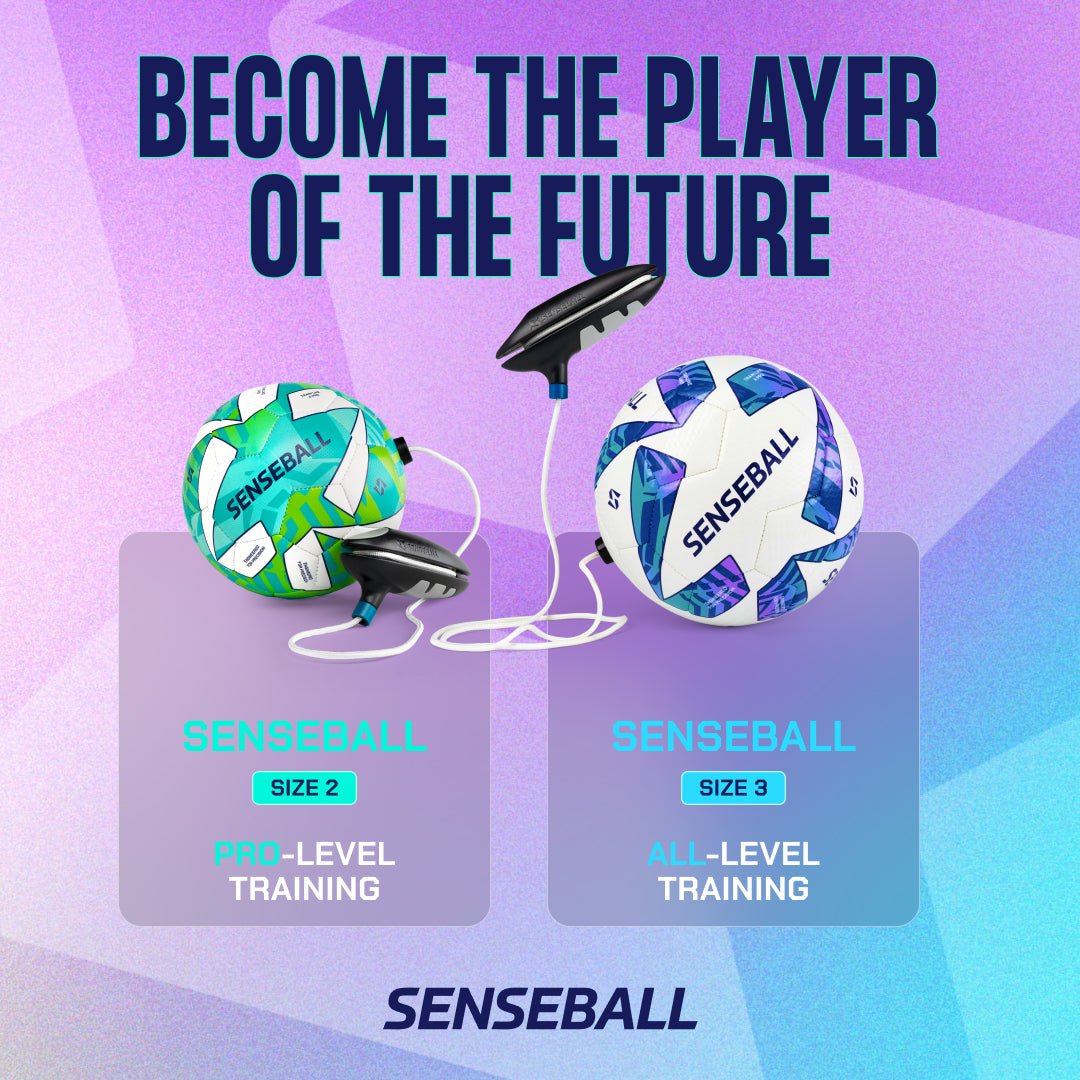 Senseball Soccer Kick Trainer All - Level - Size 3 Ball (Blue) - Footballs - Dawson Sports