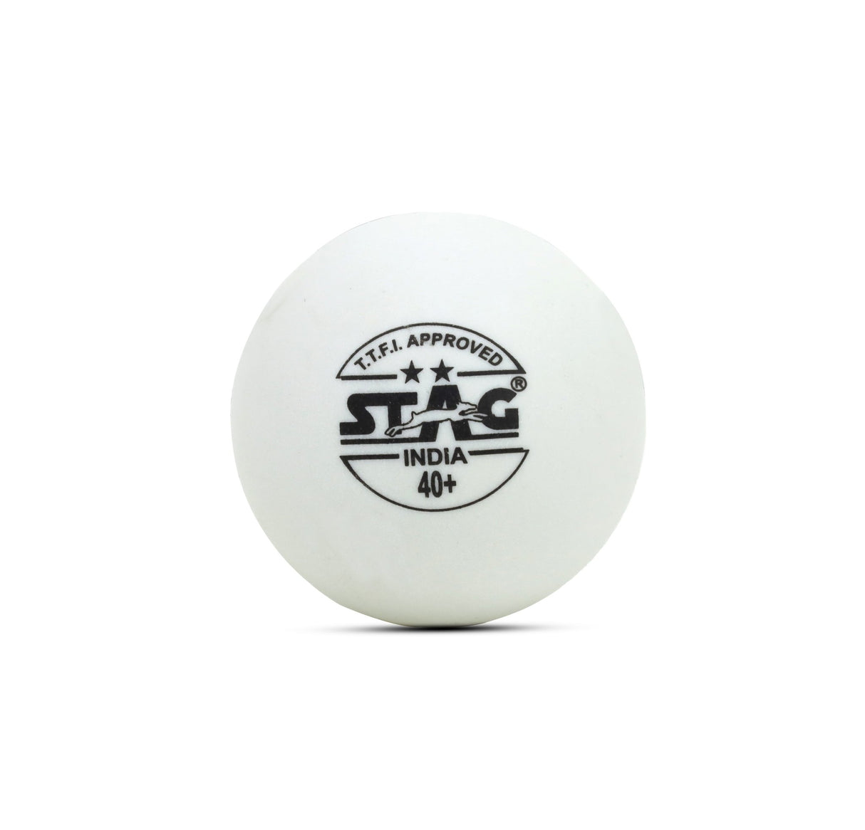 STAG 2 Star Table Tennis Balls - White - Table Tennis Balls - Dawson Sports