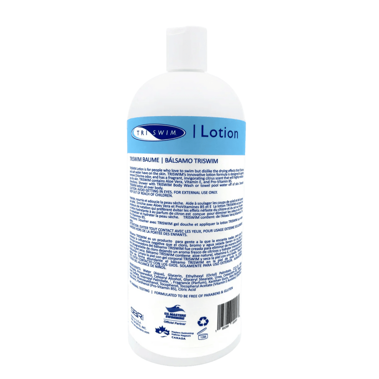 TRISWIM - BODY LOTION (Zen Grapefruit) 946ml - Lotions & Moisturizers - Dawson Sports