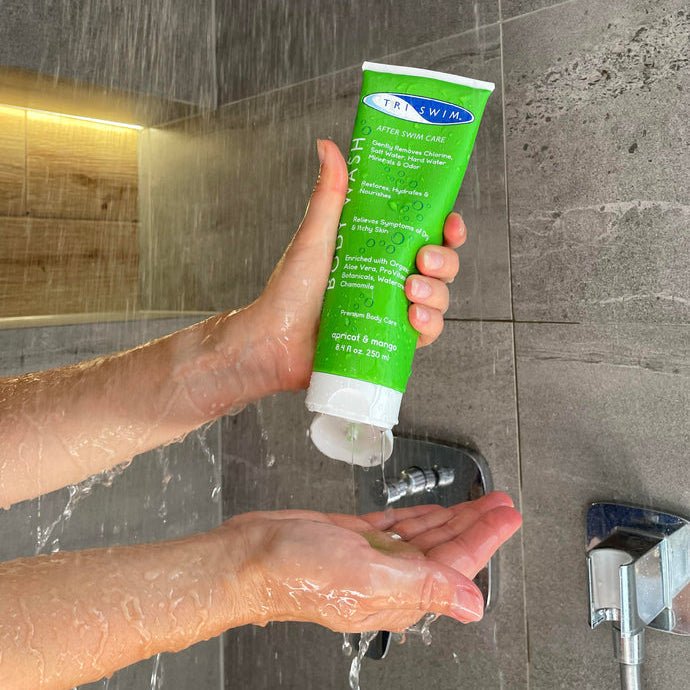 TRISWIM - BODY WASH (Apricot & Mango) 250ml - Body Wash - Dawson Sports