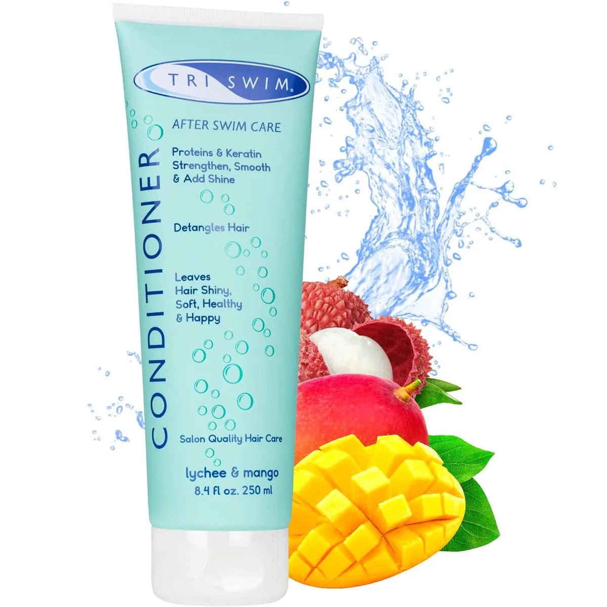 TRISWIM - HAIR CONDITIONER (Lychee & Mango) 250ml - Hair Care - Dawson Sports