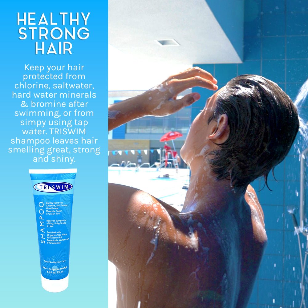 TRISWIM - HAIR SHAMPOO (Lime & Mango) 251ml - Hair Care - Dawson Sports