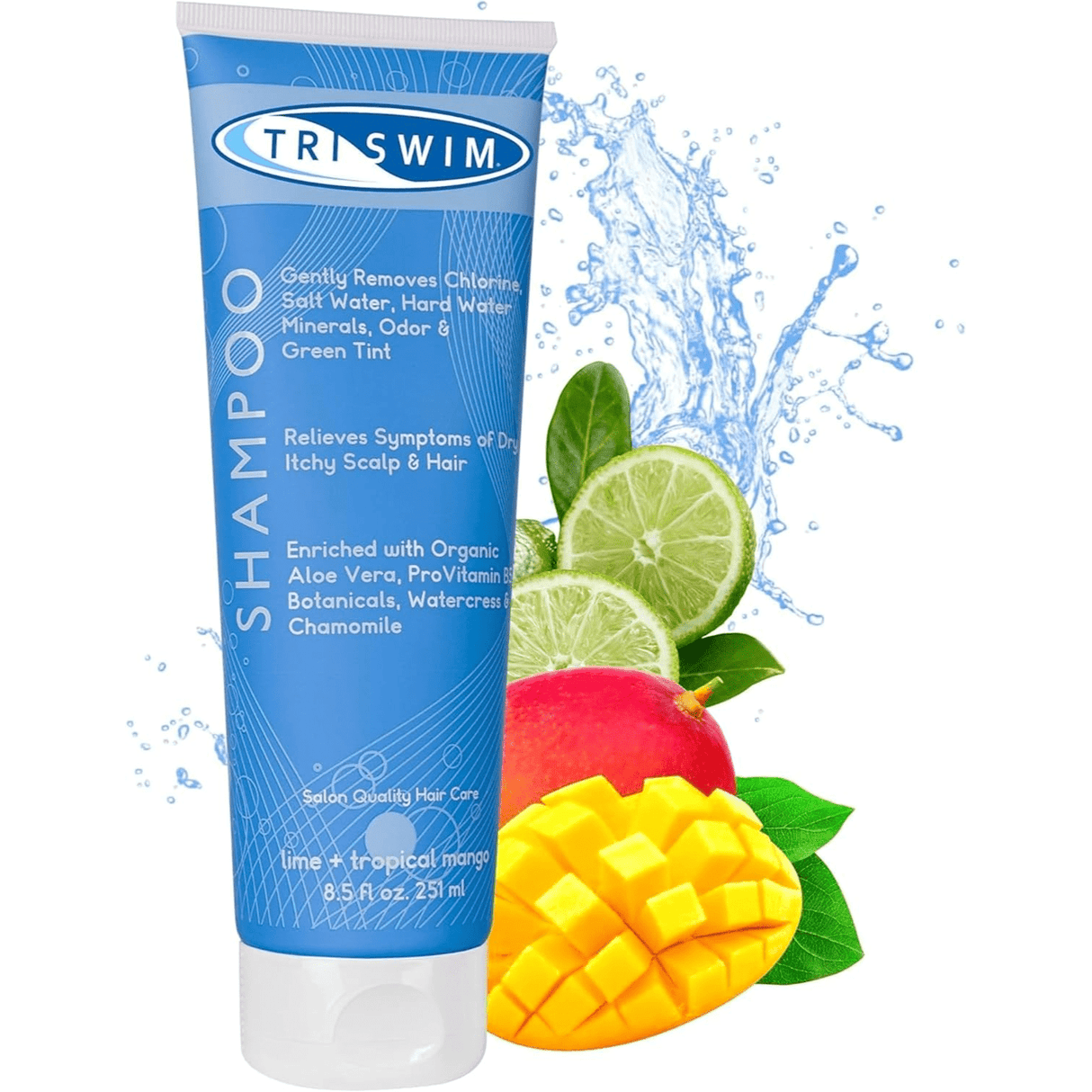 TRISWIM - HAIR SHAMPOO (Lime & Mango) 251ml - Hair Care - Dawson Sports