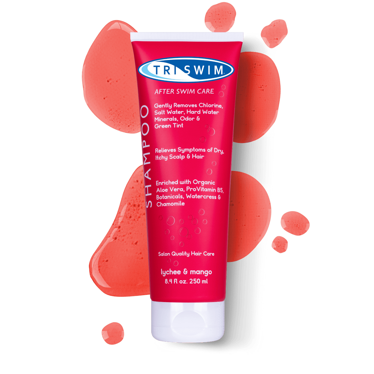 TRISWIM - HAIR SHAMPOO (Lychee & Mango) 250ml - Hair Care - Dawson Sports