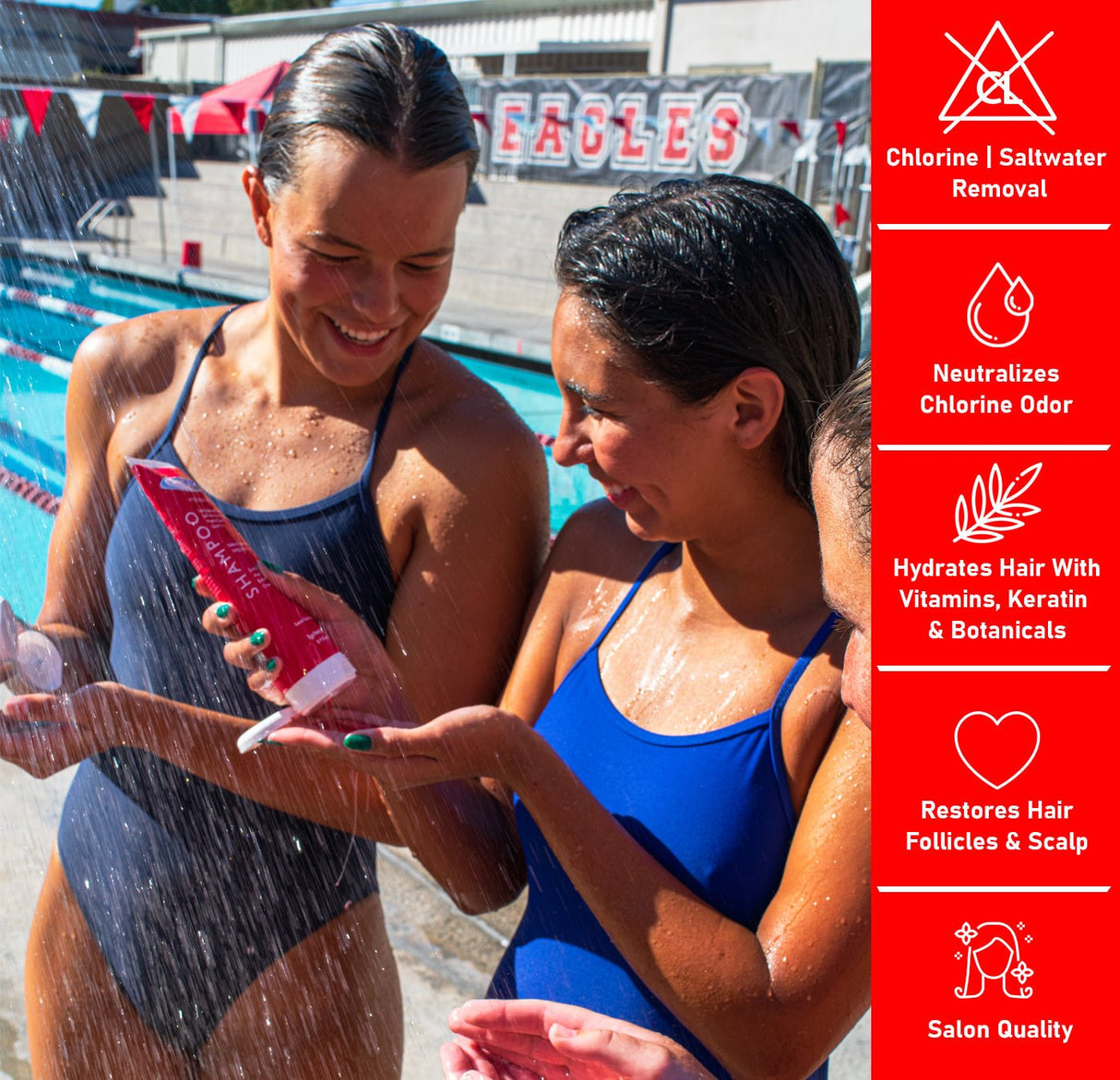 TRISWIM - HAIR SHAMPOO (Lychee & Mango) 250ml - Hair Care - Dawson Sports