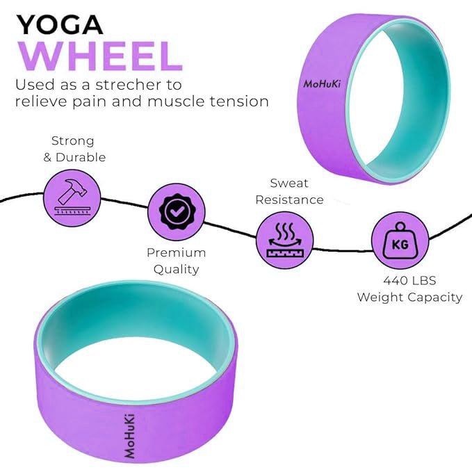 Yoga Wheel - Dual Color - Yoga - Dawson Sports