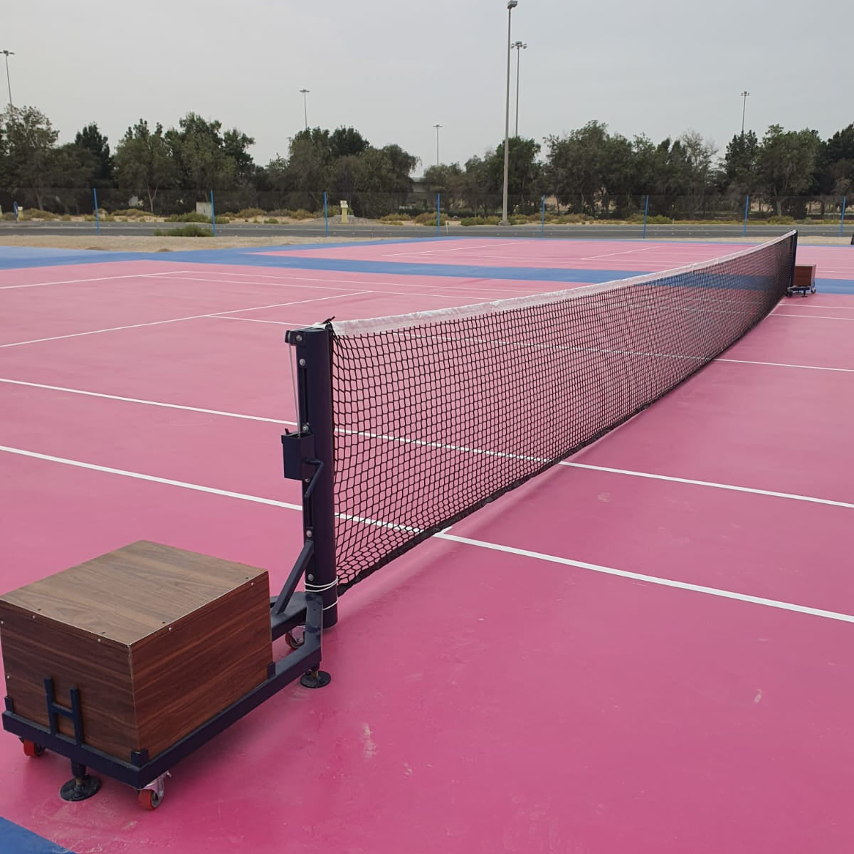 Aluminium Tennis Post Movable Dawson Sports