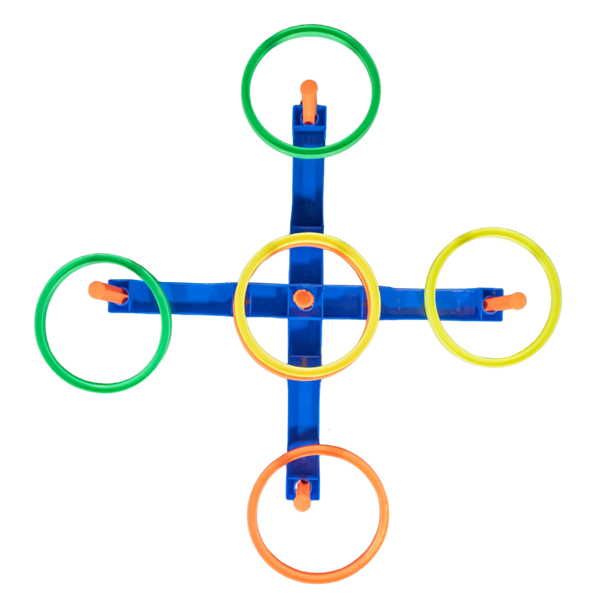 Ring Toss Game Set (5 Target, 6 Rings)