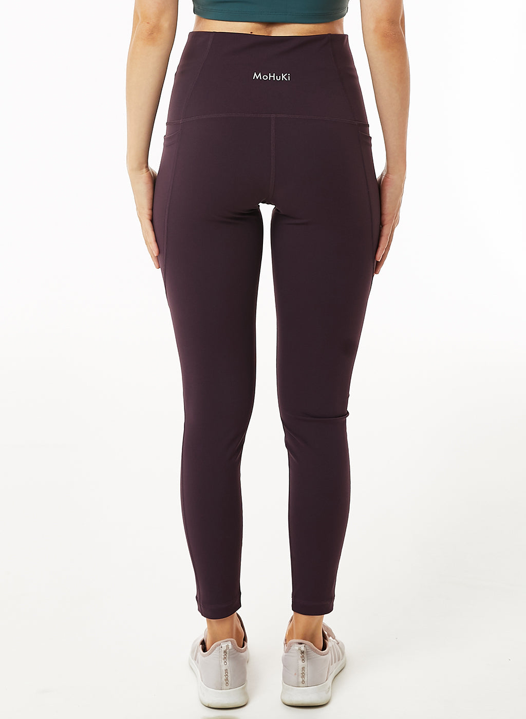 Laura Side Pocket Legging - Dark Purple