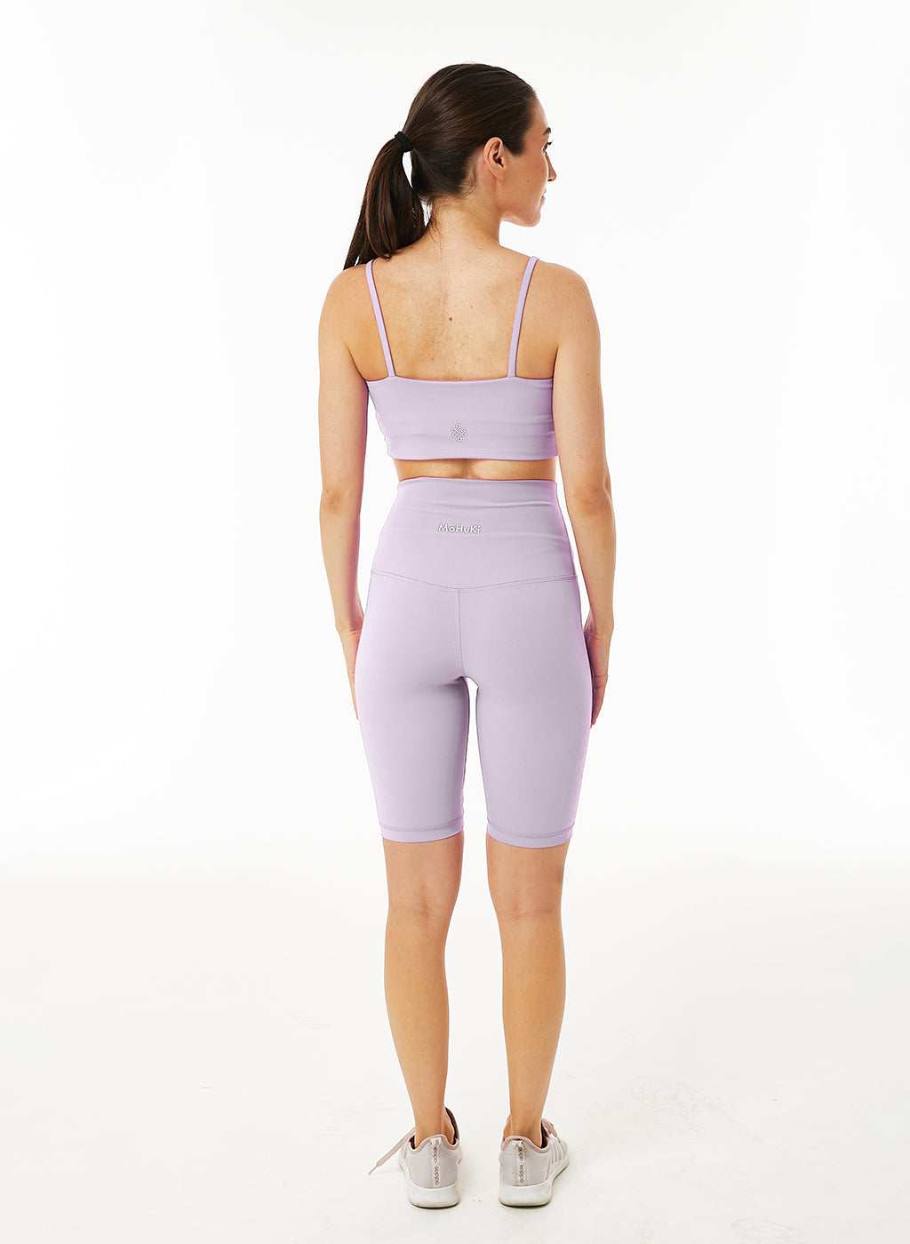 Billie Biker High Waist Short - Lilac Purple
