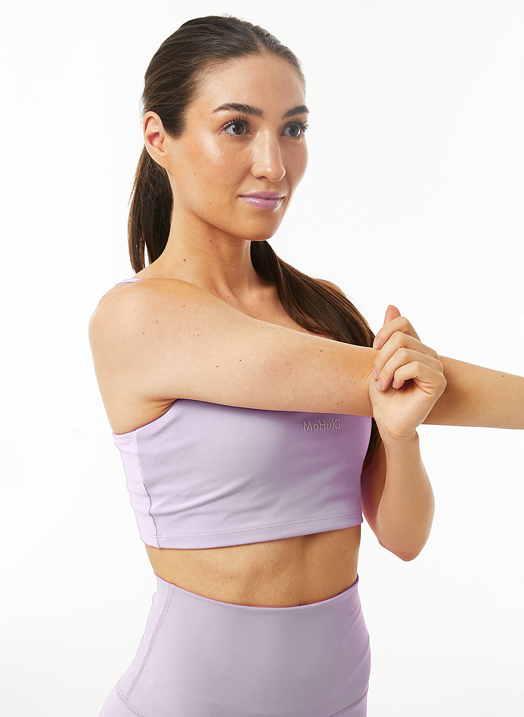 Billie Biker High Waist Short - Lilac Purple