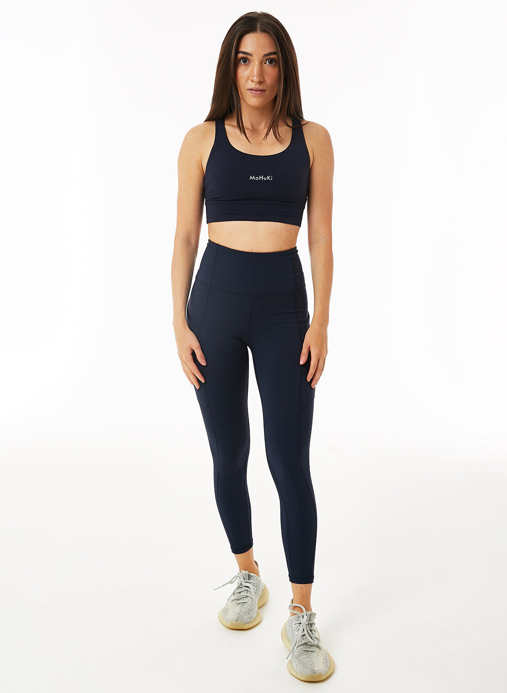 Laura Side Pocket Legging - Navy