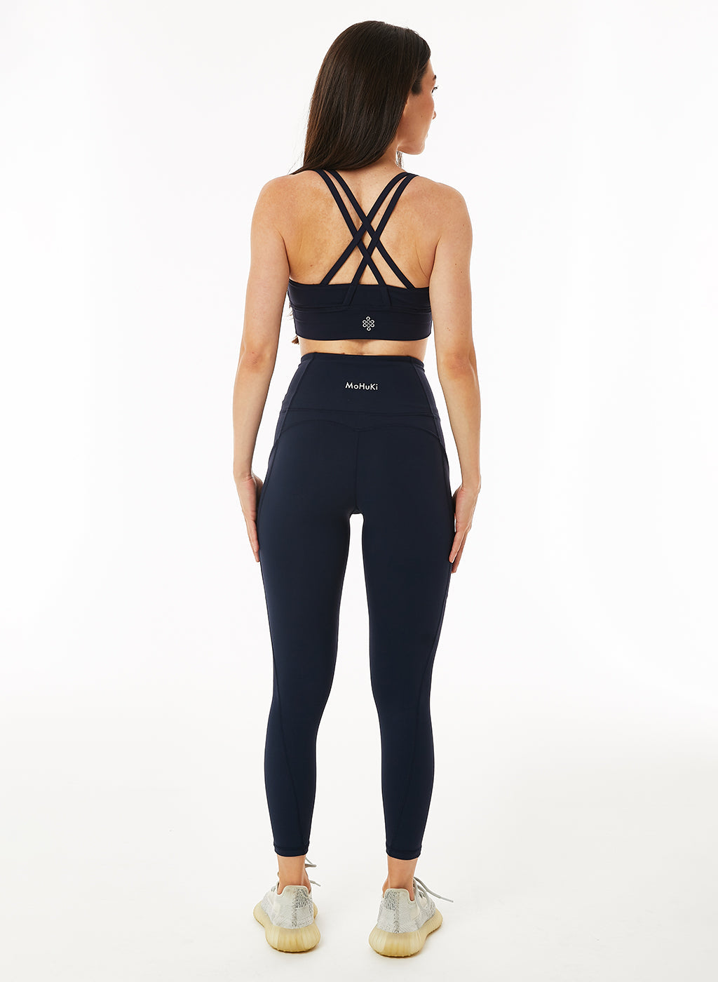 Laura Side Pocket Legging - Navy