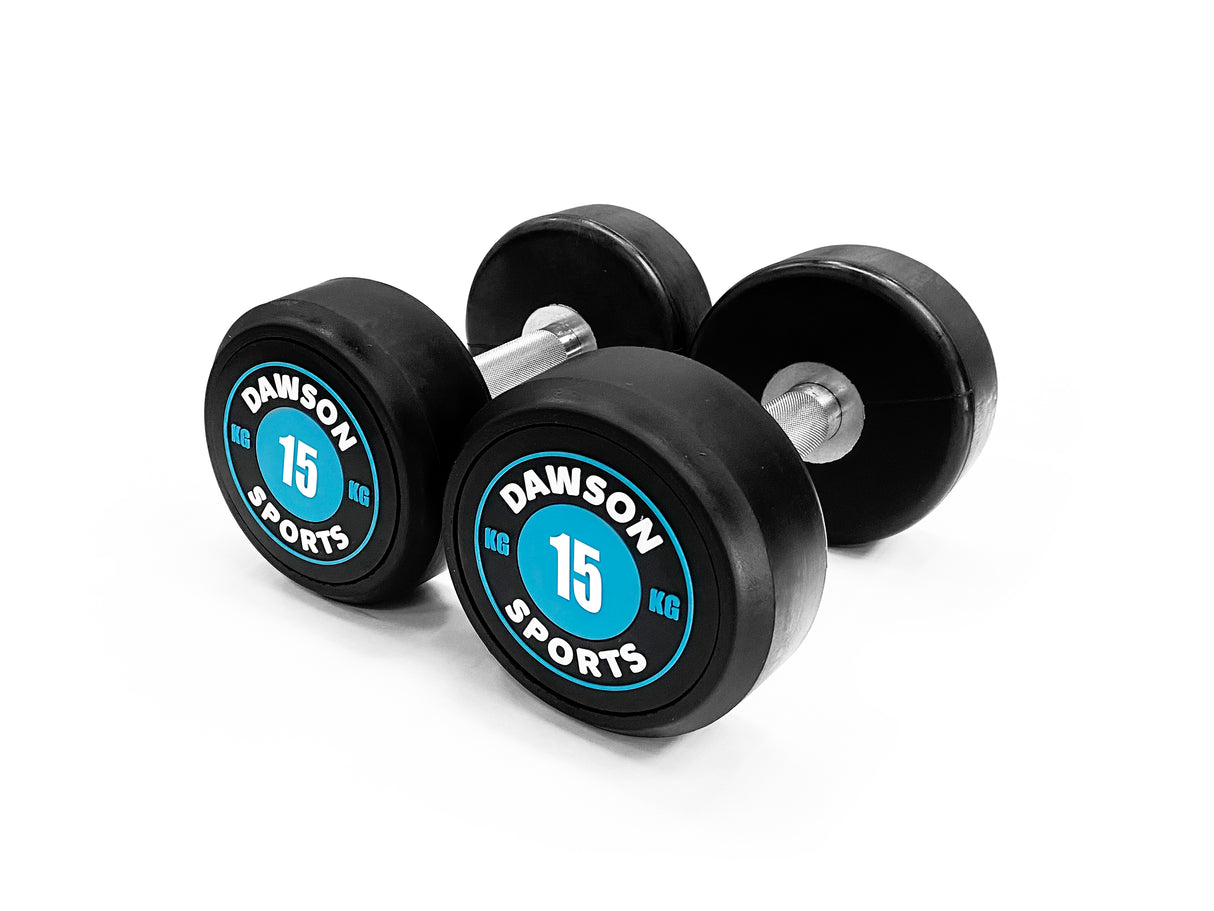Power-100 Rubber Dumbbells - PAIR