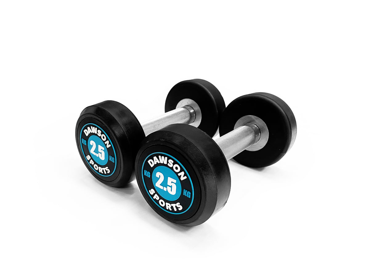 Power-100 Rubber Dumbbells - PAIR