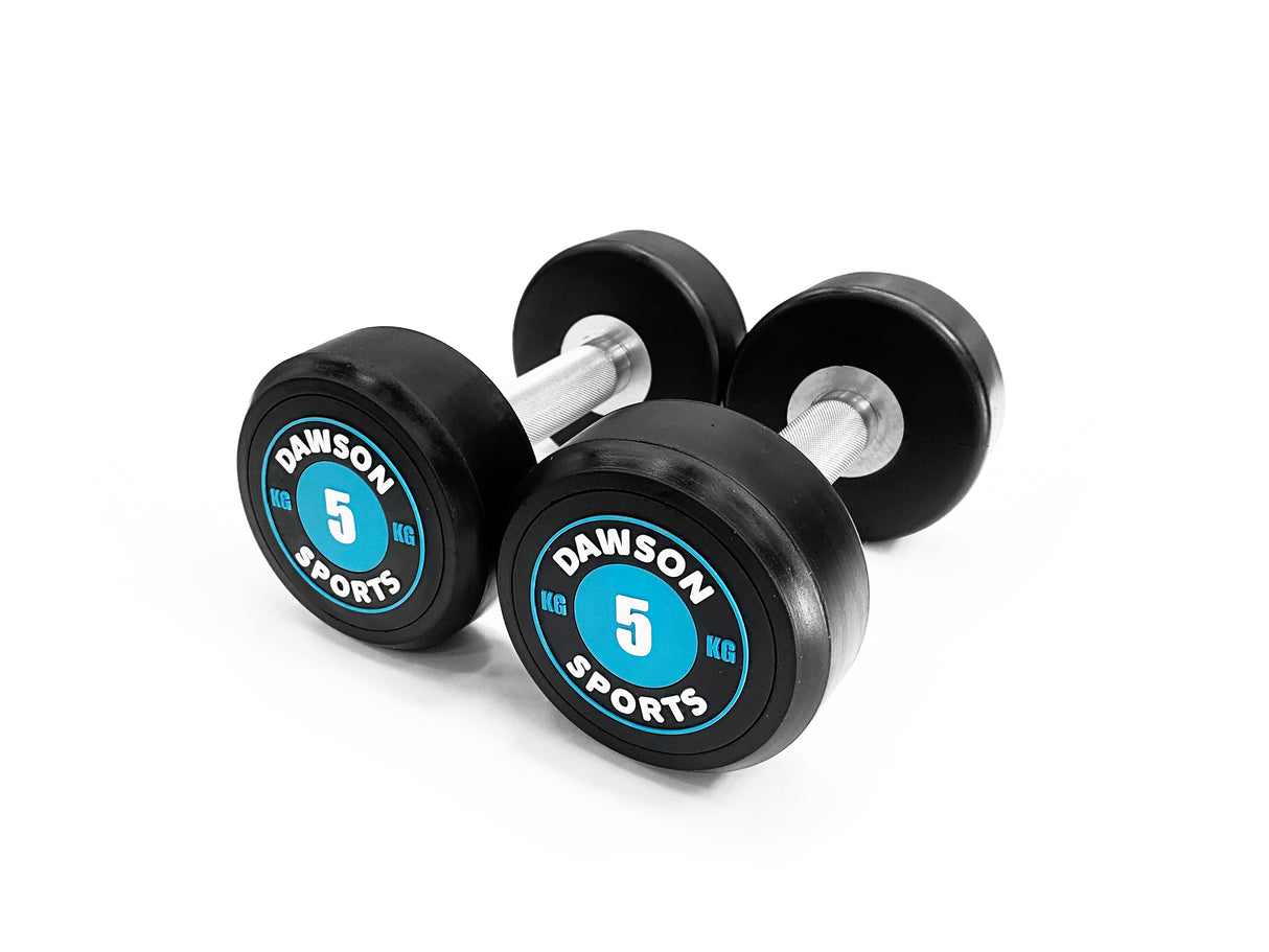Power-100 Rubber Dumbbells - PAIR