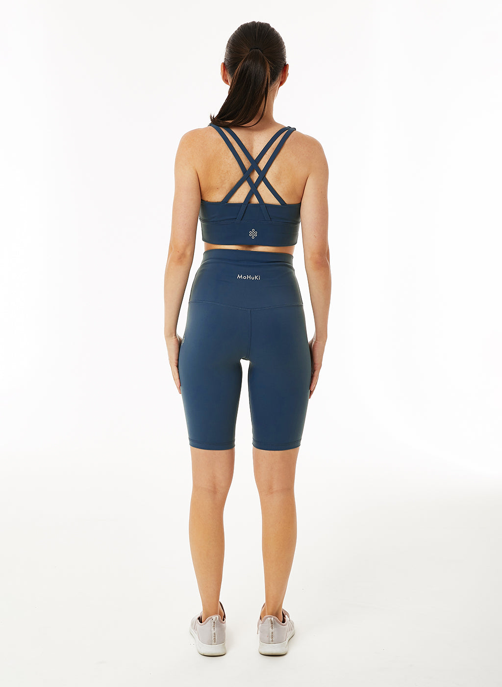 Billie Biker High Waist Short - Royal Blue