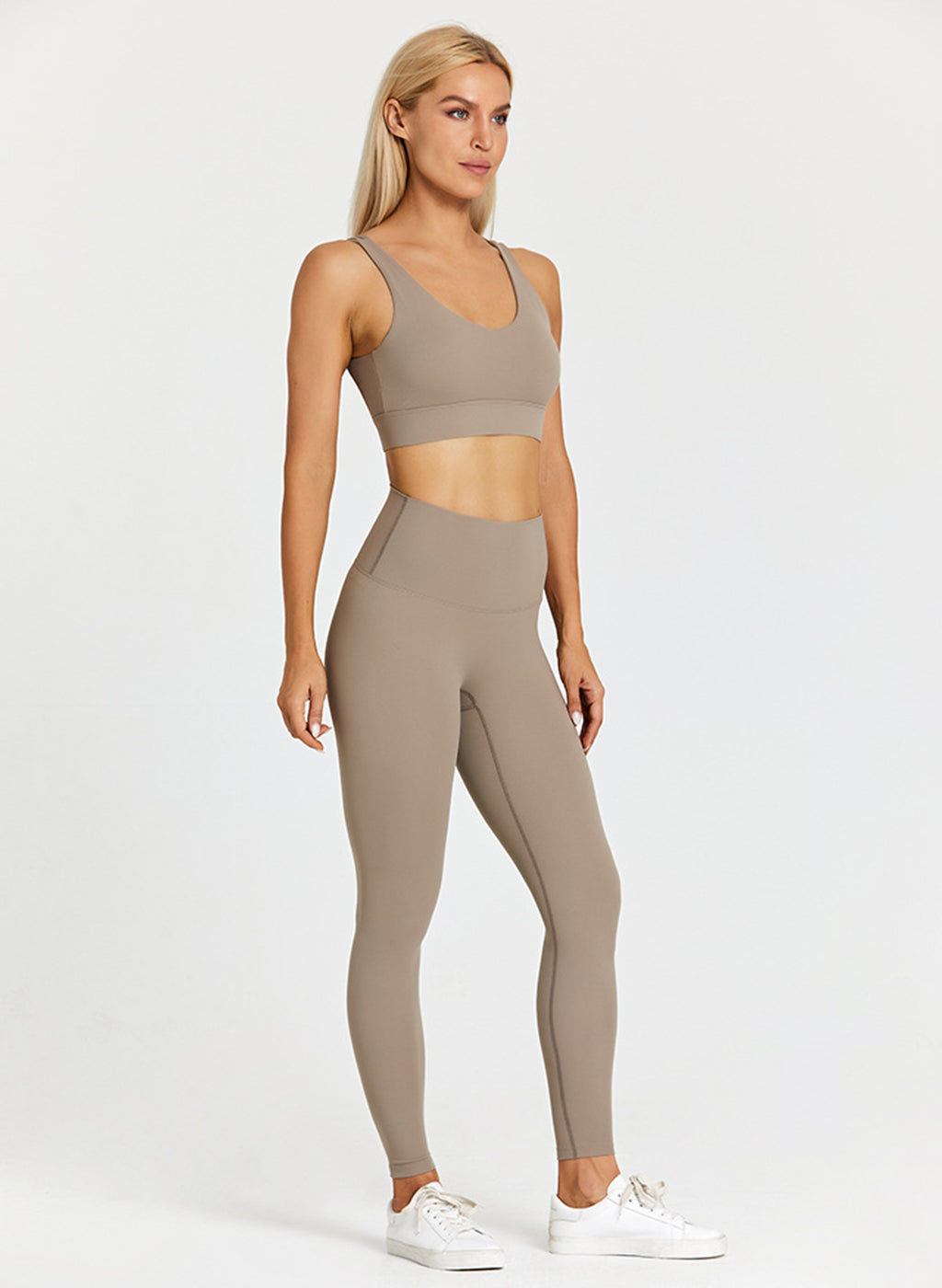 Olivia Performance Bra - Stone