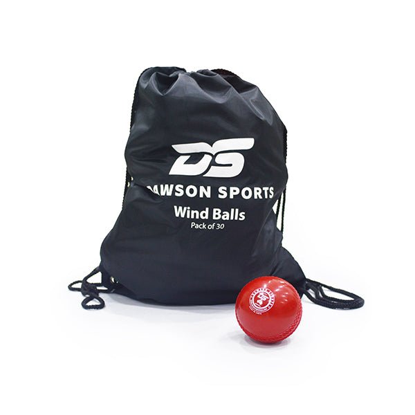 Cricket Ball with Bag (Pack of 30) - Cricket Balls - Dawson Sports