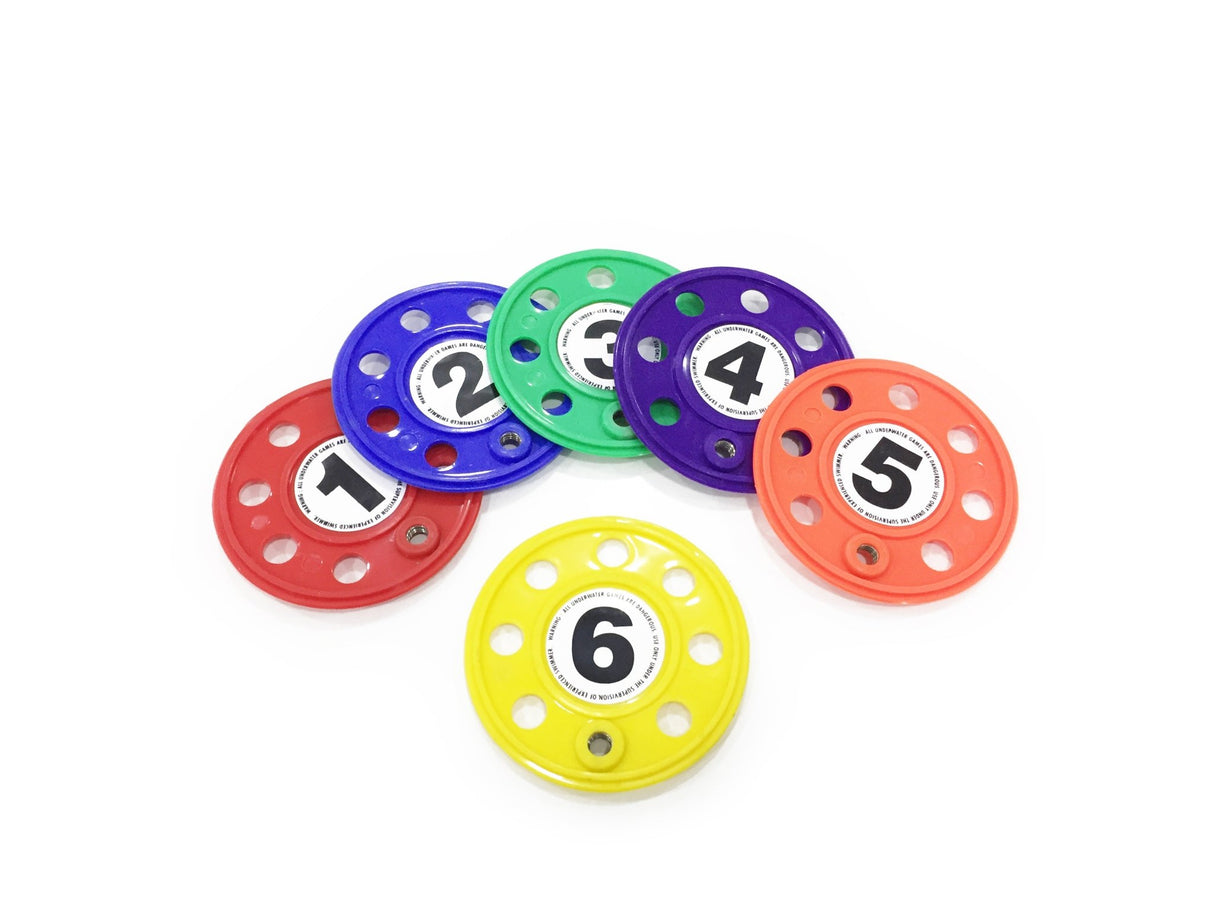 Dive Disc (Set of 6) - Beach & Pool Toys - Dawson Sports