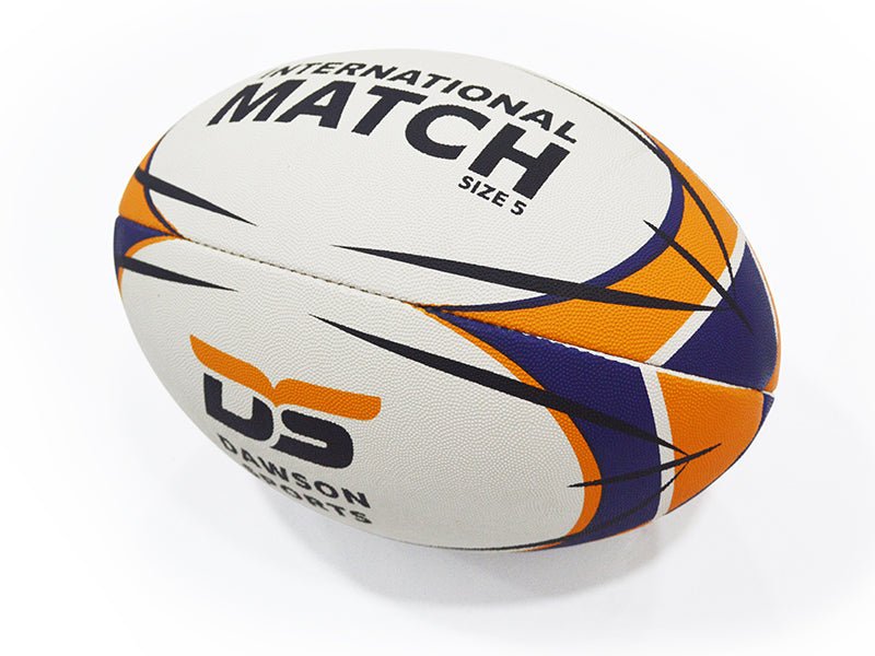 DS International Match Rugby Ball (2 size available) - Rugby Balls - Dawson Sports